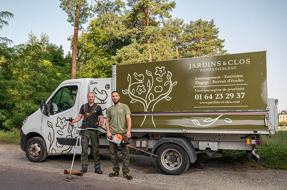 Entretien de jardins sur Fontainebleau